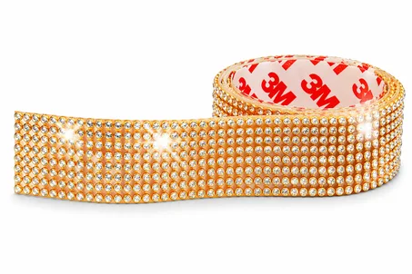 Ruban Strass BOSS TAPE 3M Gold 24mmx400mm – Décoration