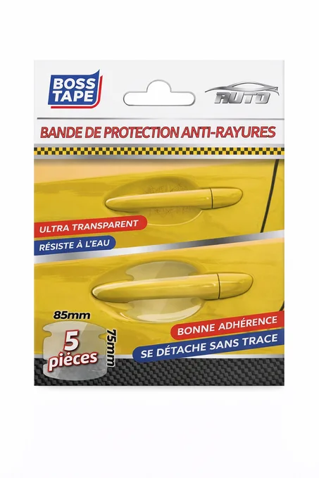 Bande Protection Anti-Rayures BOSS TAPE - Poignée Porte Voiture