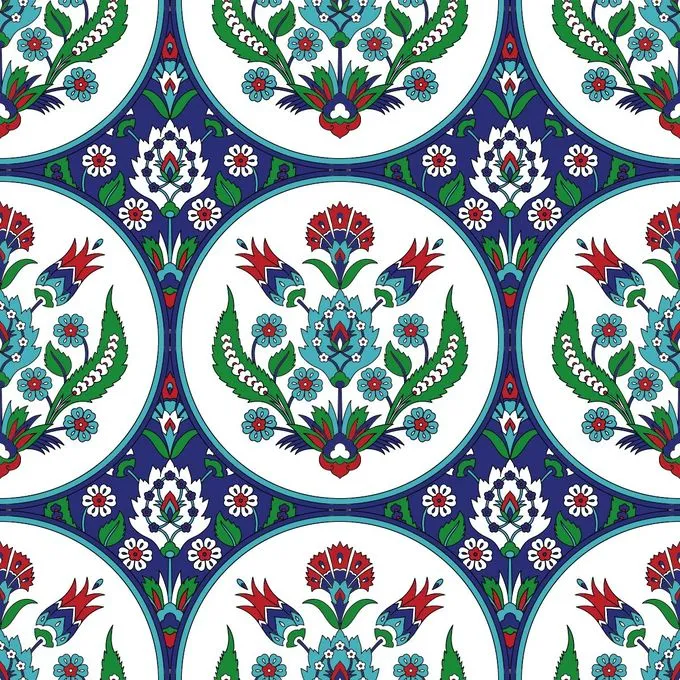 Carreau PVC Autocollant BOSS TAPE Izmir 30cm x 30cm 4 Pièces - Art Turc