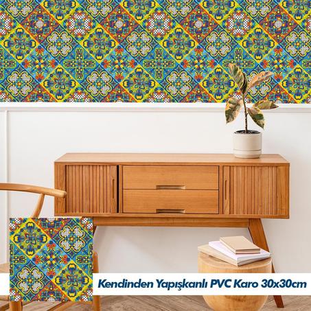 Carreau PVC 4 Pièces  Mexicain