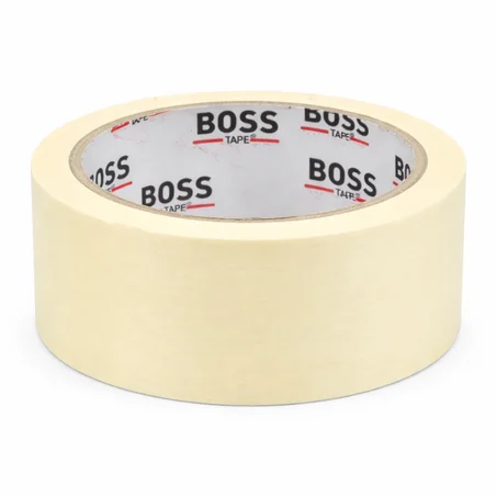 Ruban Masquage Peinture BOSS TAPE 48mm x 25m – Papier Crêpe