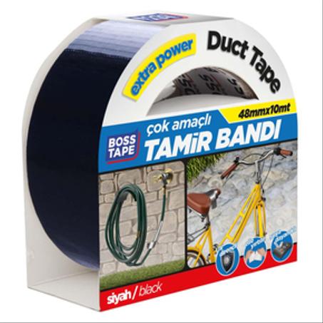 Ruban de réparation résistant à l'eau et aux UV -Noir- 48mmx10mt