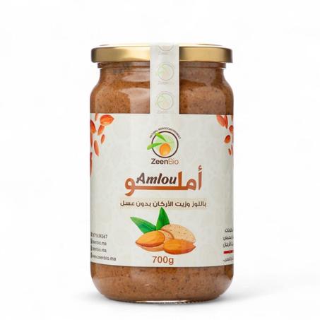 أملو باللوز وزيت الأركان (بدون عسل)