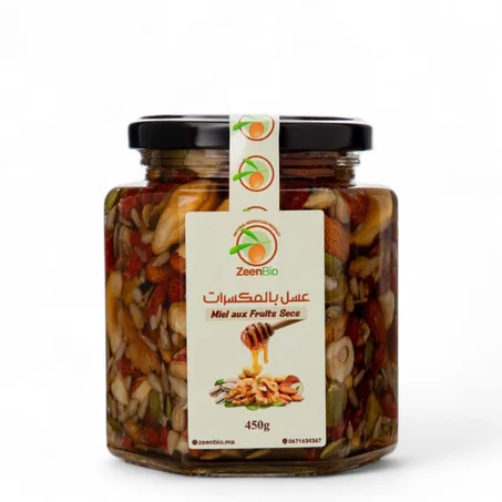 عسل بالمكسرات