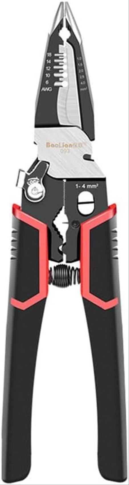 szhdxsy, Cortadores de cable Alicates multifuncionales Alicates Pelacables 9 en 1 multifuncional pelacables y cortador de alambre para electricistas,Alicates de prensado Alicates de alambre,A