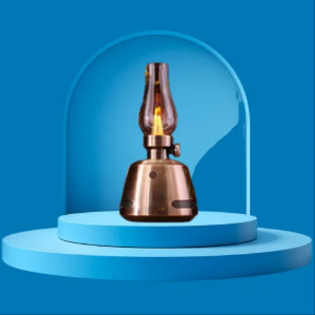 مكبر الصوت على شكل مصباح