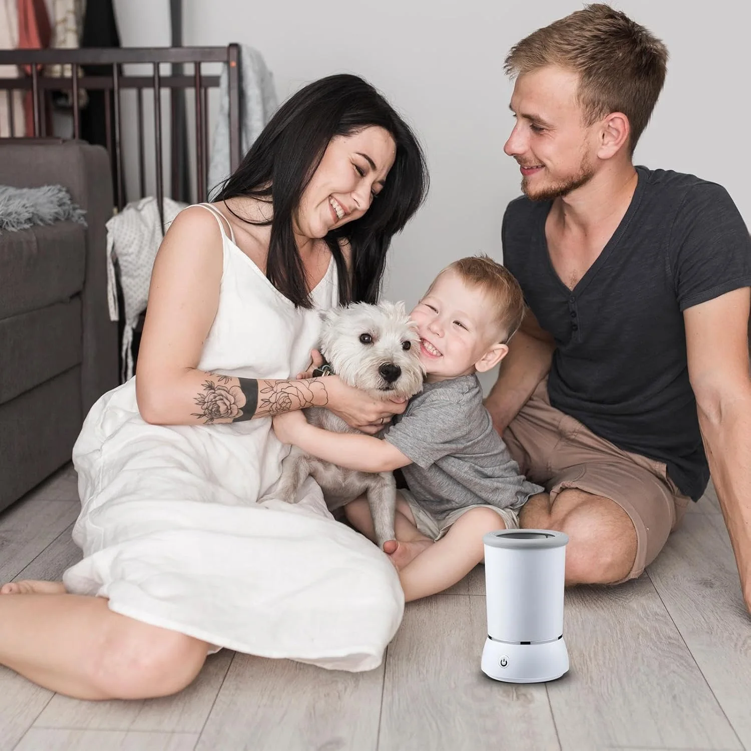 Nettoyeur de pattes automatique pour chiens et chats