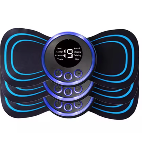 جهاز التدليك الكهربائي EMS بشاشة LCD