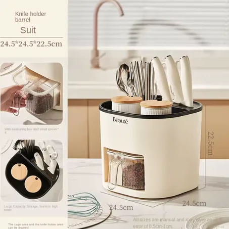 دلو تخزين وعلبة بهارات