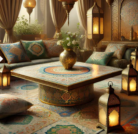 Moroccan Mosaic Table