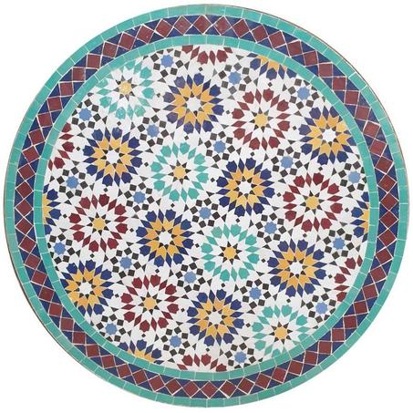 Table Mosaic diamond