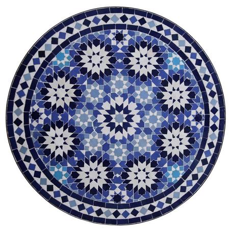 Table Mosaic Ankabut Blue