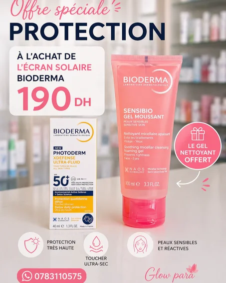 Pack Bioderma peau sensible