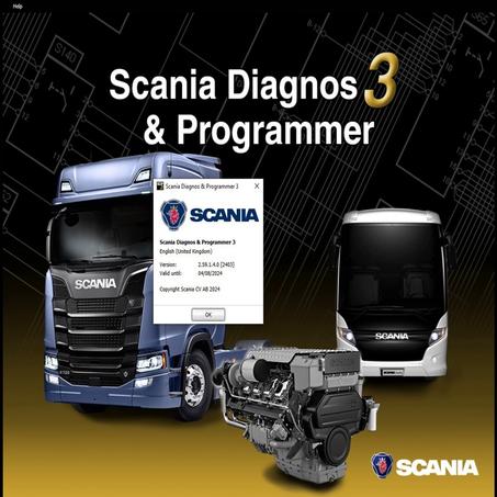 2025 Scania Diagnos & Programmer SDP3 2.65.1