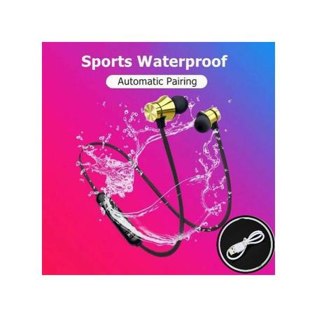 Écouteurs magnétiques sans fil Bluetooth, oreillettes de Sport