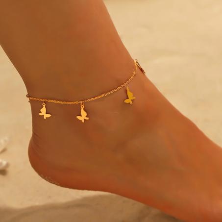 Chaîne de cheville pour femme