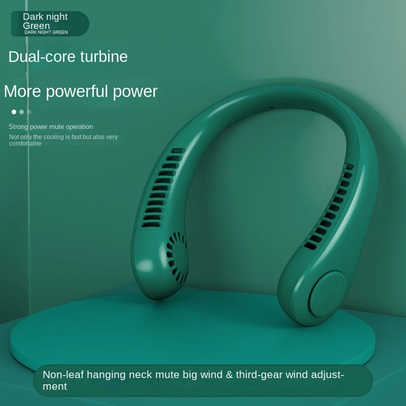 Ventilateurs de cou portables Flywake Ventilateurs de cou sans lame Ventilateur personnel portable rechargeable Ventilateurs de cou suspendus USB