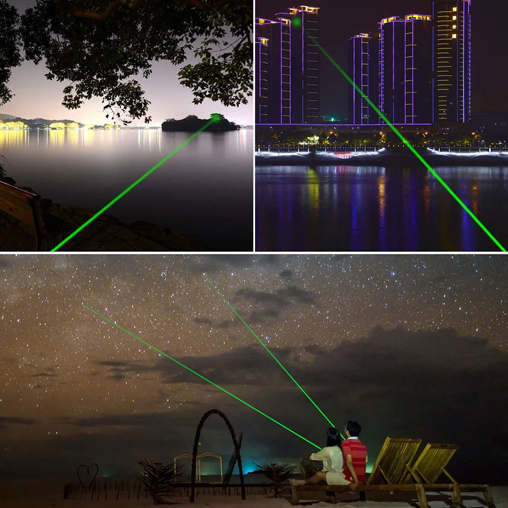 Powerful laser pointer ليزر قابل للشحن