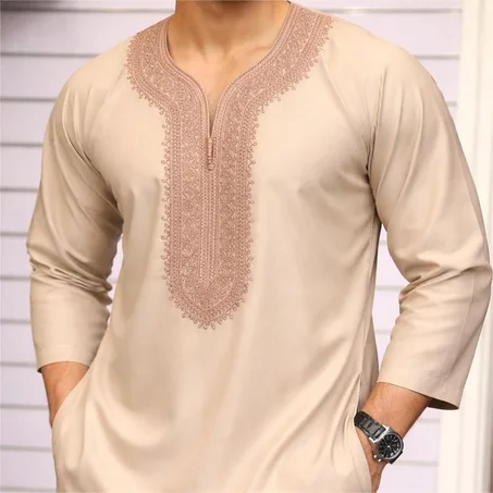 جندورة رجالية بتصميم عصري مستوحى من اللمسة التقليدية المغربية 🇲🇦