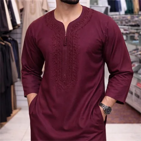 جندورة رجالية بتصميم عصري مستوحى من اللمسة التقليدية المغربية 🇲🇦