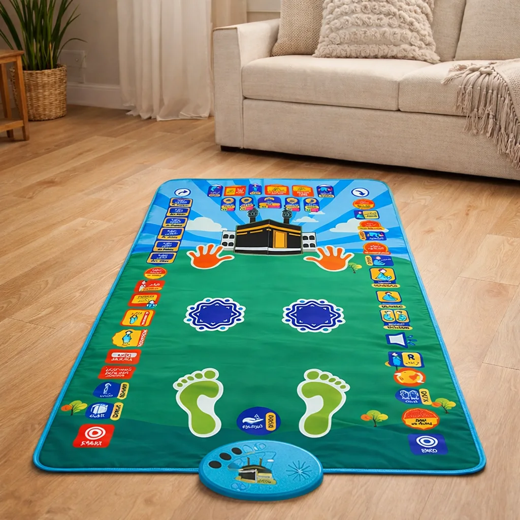 سجادة الصلاة التعليمية للأطفال