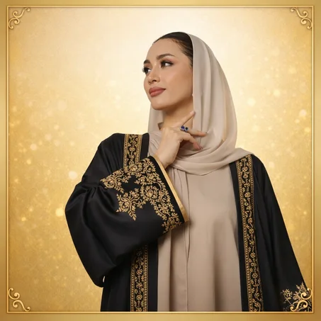 عباية قطعتين