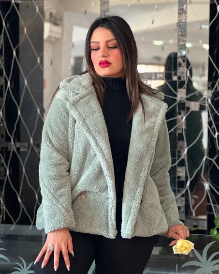 Veste caniche coupée Couleurs