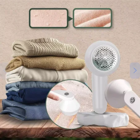 مزيل الوبر الكهربائي (أبيض)