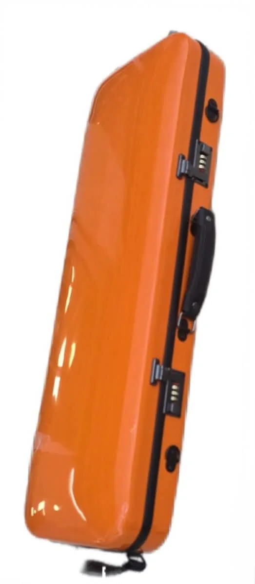 Professionnels Étui Violon Boîte De Violon Portable Rectangulaire Super Légère en Fibre De Carbone avec Hygromètre Étui à Violon