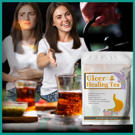 شاي علاج القرحة المعدة