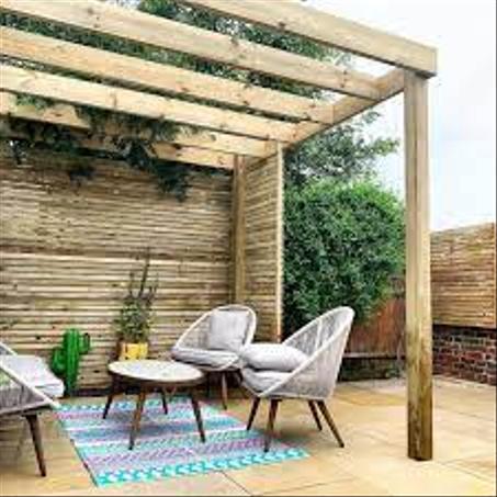 المنزل, الحديقة والأثاث