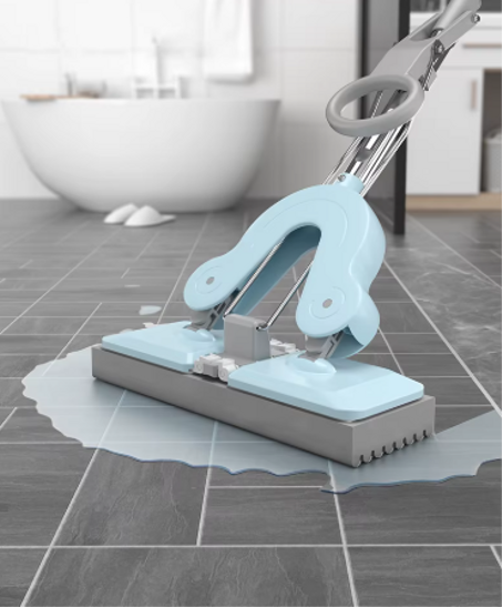 ممسحة أرضية مسطحة – نظافة فعالة بدون عناء