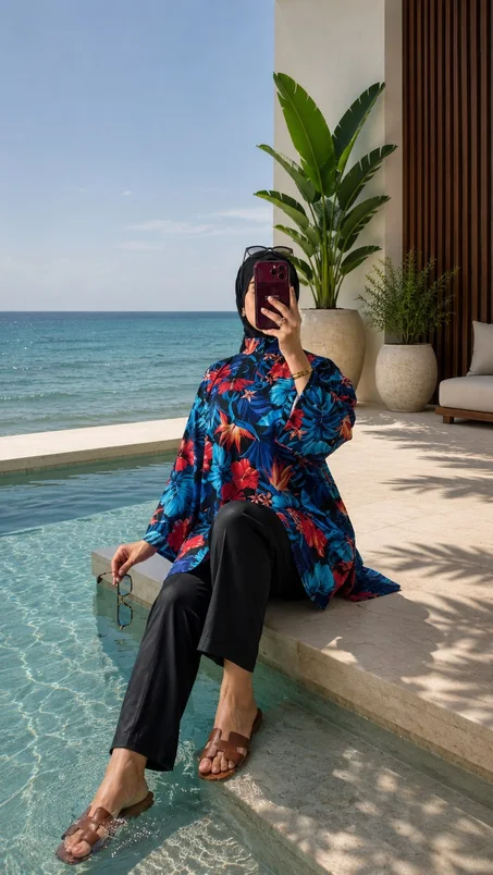 Burkini multicoleurs