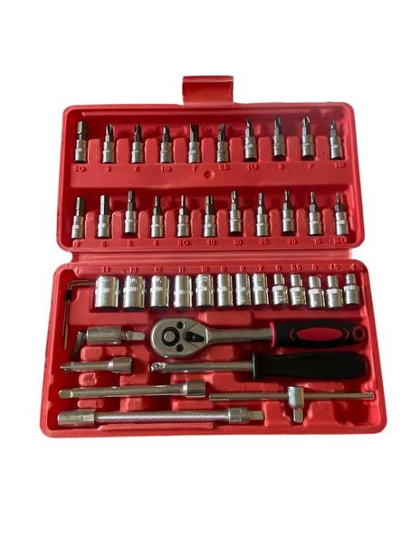 مجموعة لقم مفك براغي 46 قطعة – أداء احترافي في متناول يديك