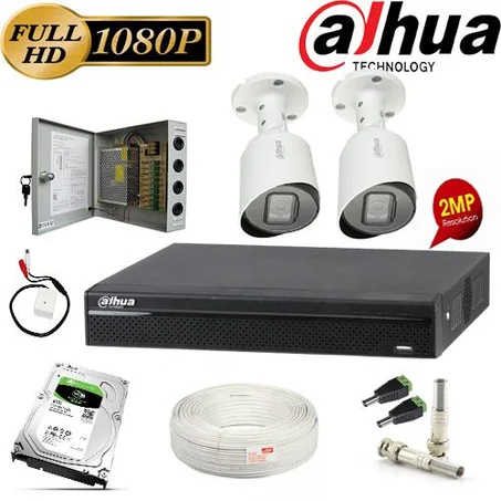 PACK 2 CAMERA  + DVR 4 ENTREE