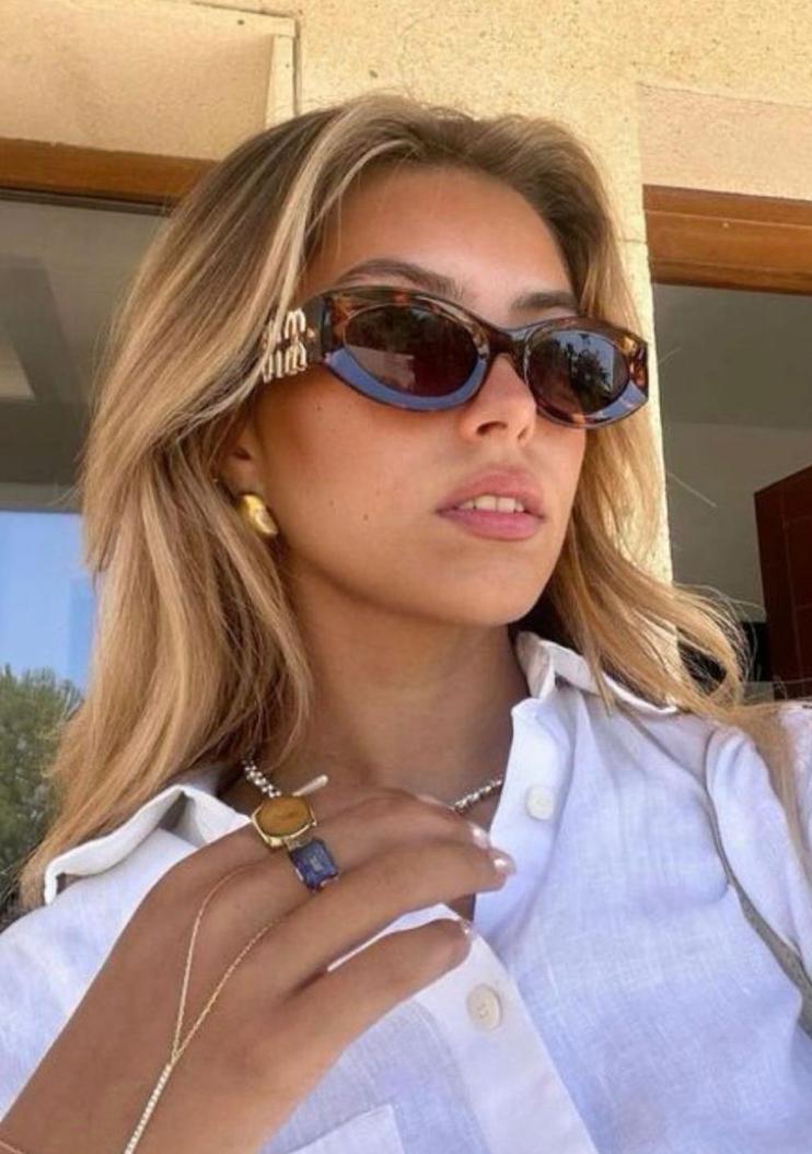 lunette miu miu marron