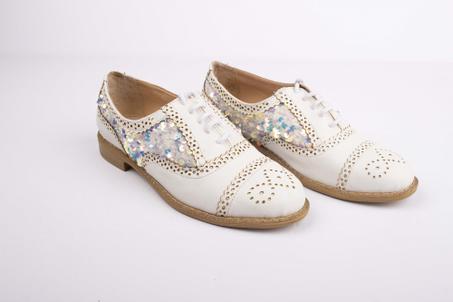 Comfy Leather Shoes White