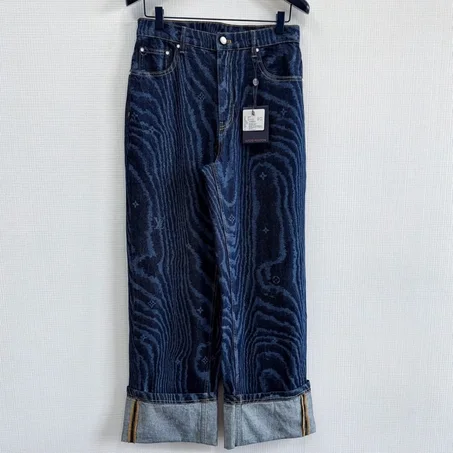 Cuffed Denim Skate Pants de la marque de luxe française