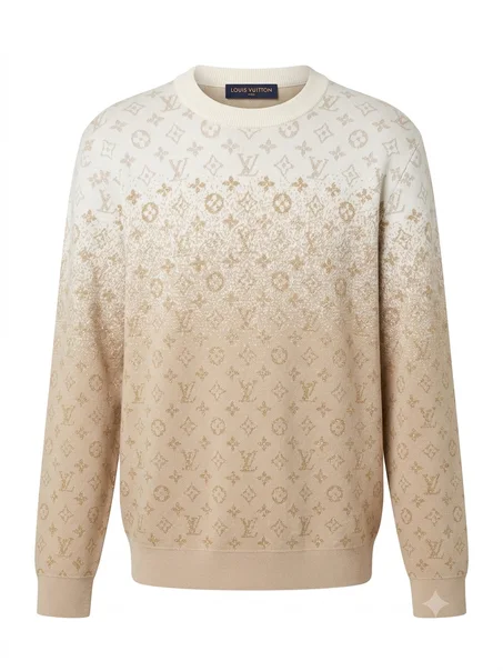 pull à col rond monogram