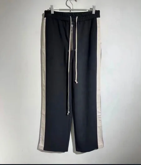 Geth Belas Side Stripe Track Pants de la marque de luxe Rick Owens.