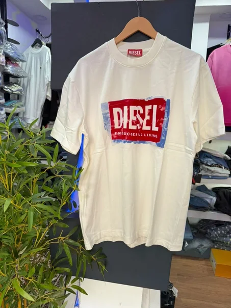 Tshirt Blanc Diesel