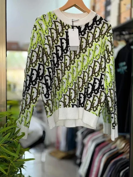 pull jacquard en laine