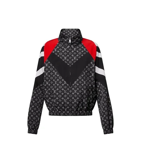 veste jogging imprimé monogram