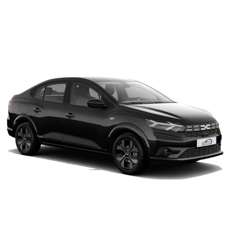 Location de voiture Agadir - Dacia Logan BVA Noir modèle 2025