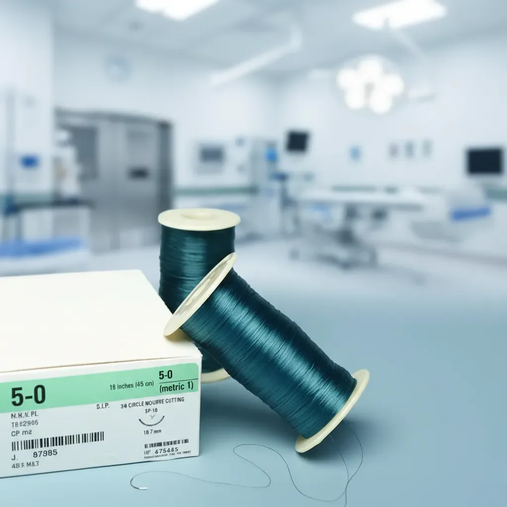 PASILK sutures en soie noir tressée USP 2/0,75cm, 3/8CR, 20mm B12