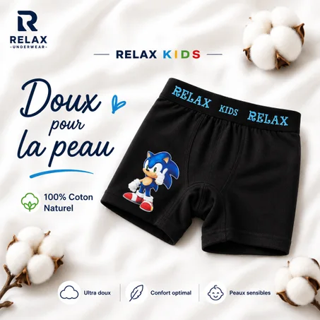💎 RELAX KIDS® – Confort Absolu | 100% Coton | Livraison Gratuite ✨