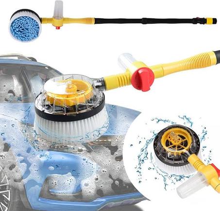فرشاة غسيل السيارات متعددة الاستعمالات ذات دوران تلقائي 360° ✨LIVRAISON GRATUITE✨