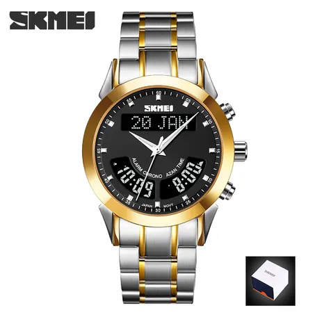 skmei Q036 Dorée  Noir Metal