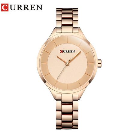 CURREN   rose gold gold