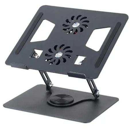 Support d'ordinateur rotatif avec refroidisseur